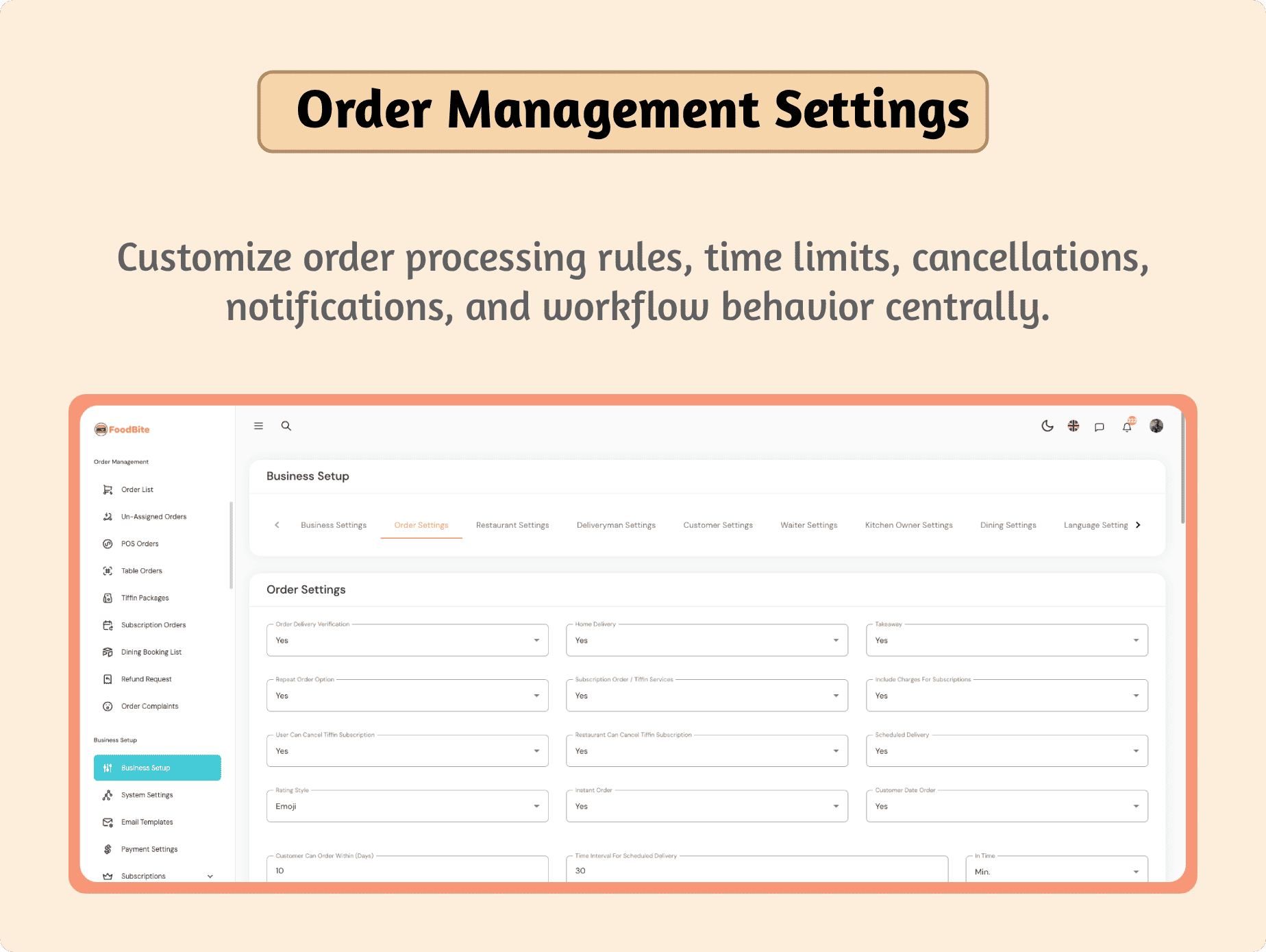 FoodBite Multi Restaurant - Food Delivery App with NodeJS, MongoDB Angular & Flutter