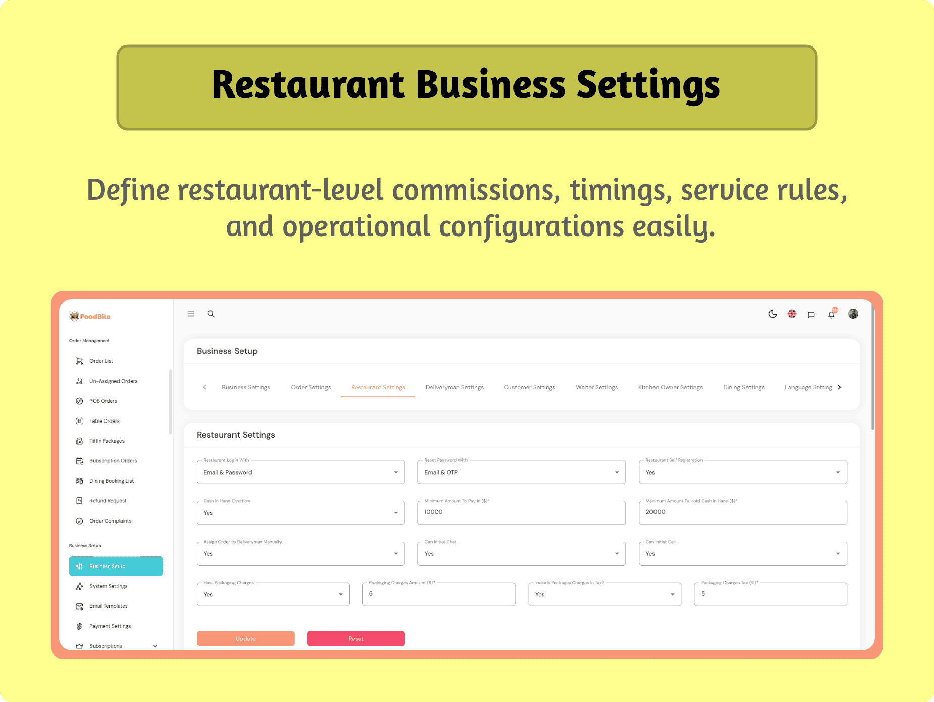 FoodBite Multi Restaurant - Food Delivery App with NodeJS, MongoDB Angular & Flutter