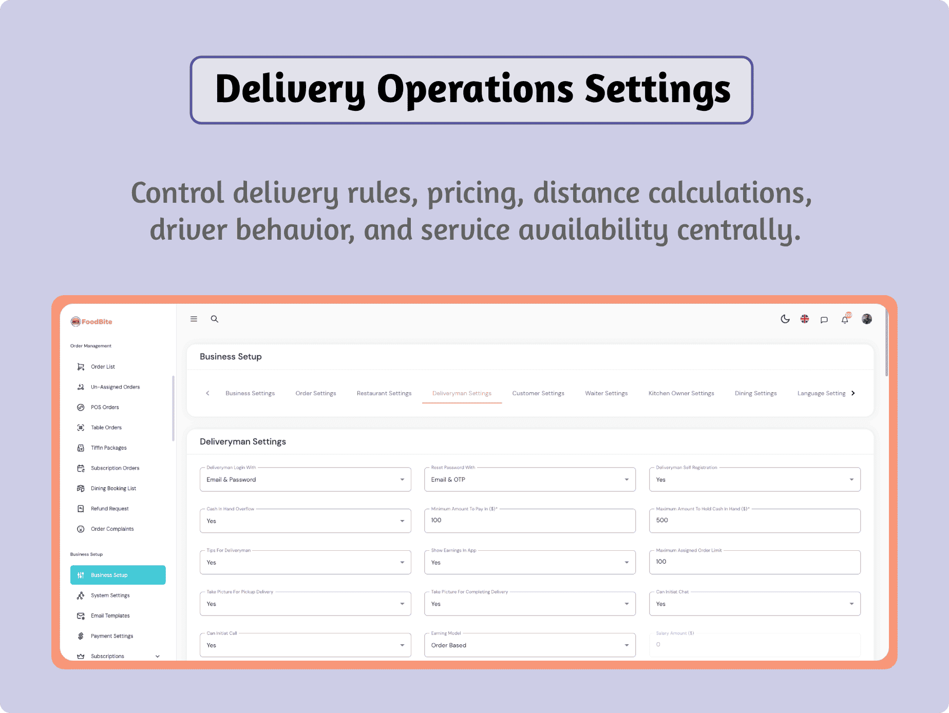 FoodBite Multi Restaurant - Food Delivery App with NodeJS, MongoDB Angular & Flutter