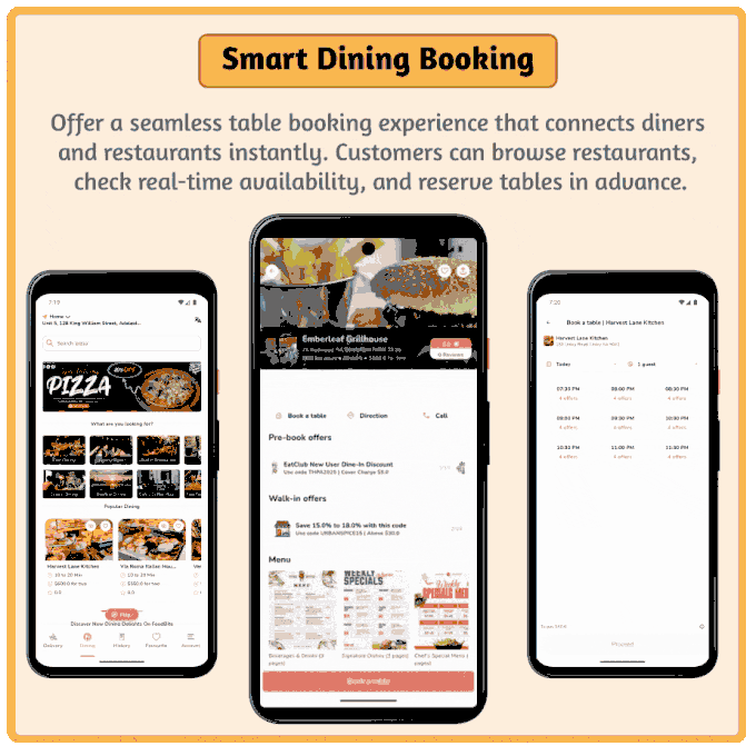 FoodBite Multi Restaurant - Food Delivery App with NodeJS, MongoDB Angular & Flutter