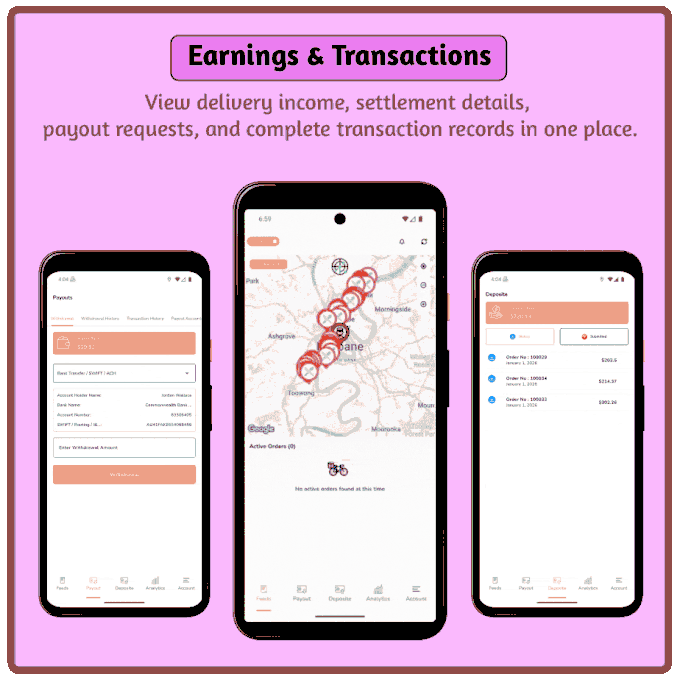 FoodBite Multi Restaurant - Food Delivery App with NodeJS, MongoDB Angular & Flutter