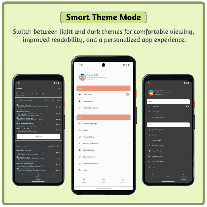 FoodBite Multi Restaurant - Food Delivery App with NodeJS, MongoDB Angular & Flutter