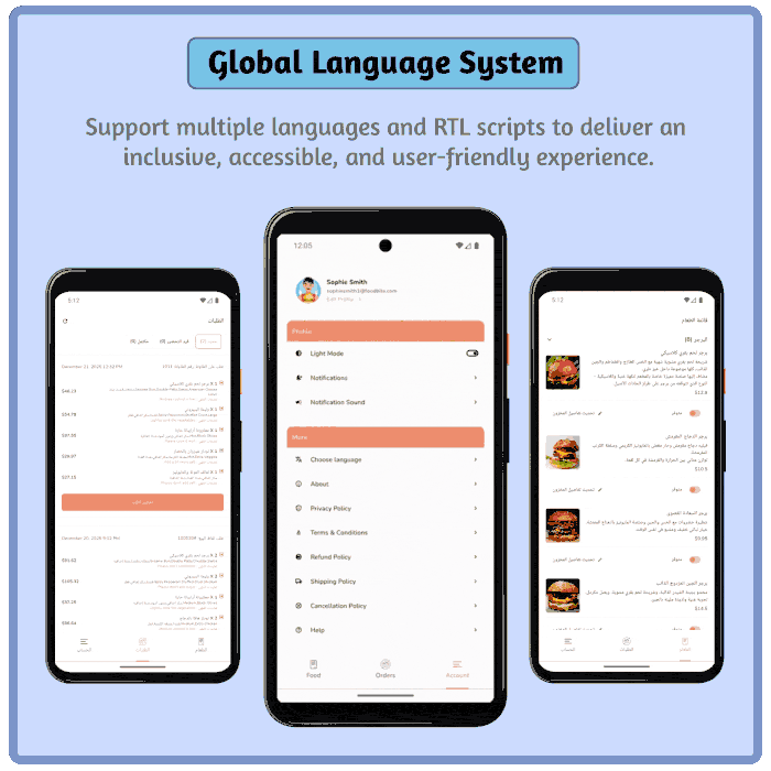 FoodBite Multi Restaurant - Food Delivery App with NodeJS, MongoDB Angular & Flutter