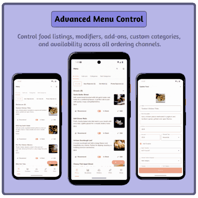 FoodBite Multi Restaurant - Food Delivery App with NodeJS, MongoDB Angular & Flutter