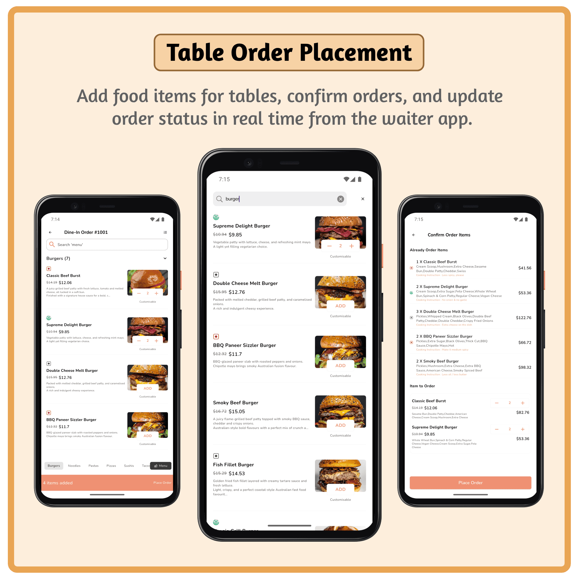 FoodBite Multi Restaurant - Food Delivery App with NodeJS, MongoDB Angular & Flutter